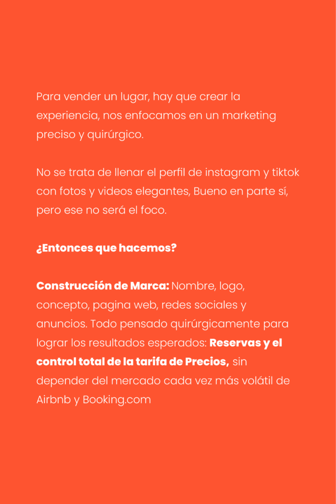 Pagina 2 Marketing para renta Vacacional PrimeStays