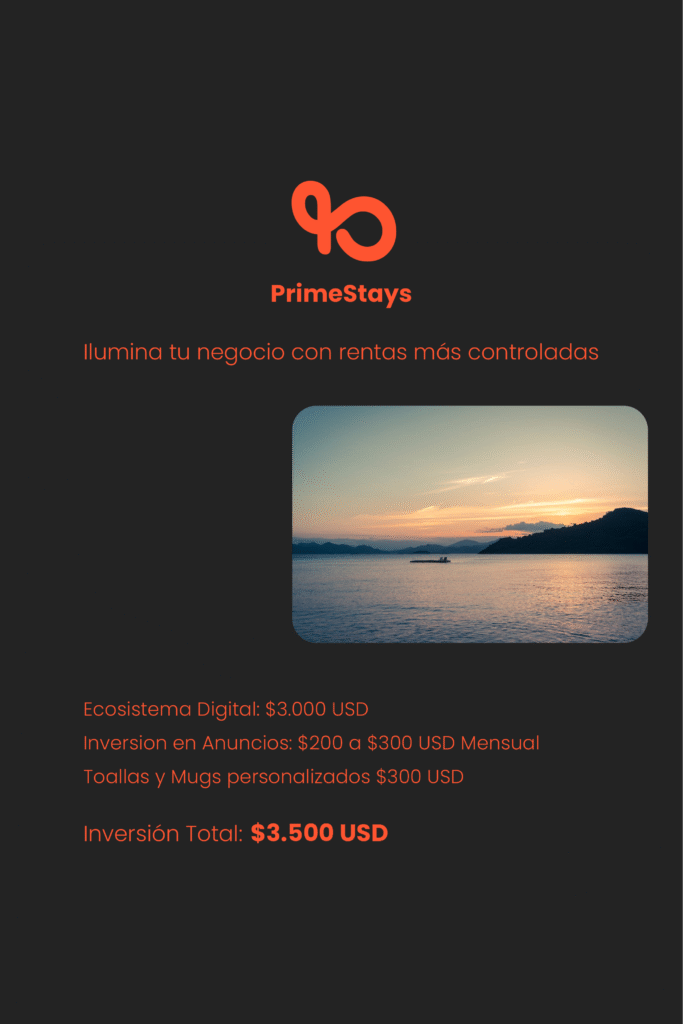 Pagina 7 Marketing para renta Vacacional PrimeStays